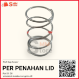 Pegas per Part mesin Cup sealer Tutup tangkai penahan seal plastik eton D8 D1 matrix