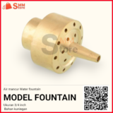 Nozzle Fountain 3/4 inch Sprinkler Sprink Spray Home NOSEL AIR MANCUR